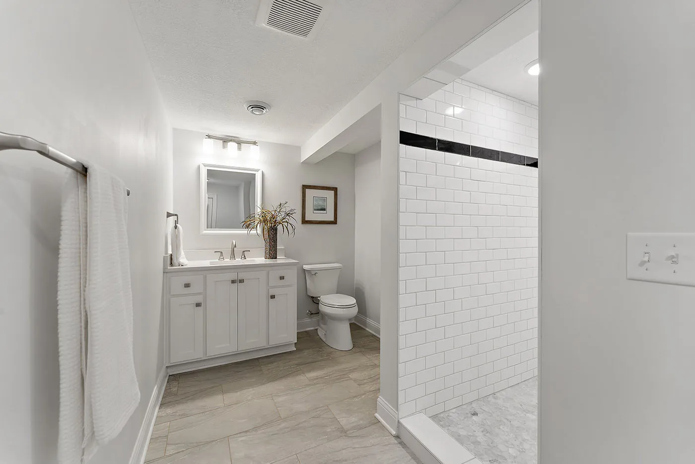 Basement Bath, after renovation