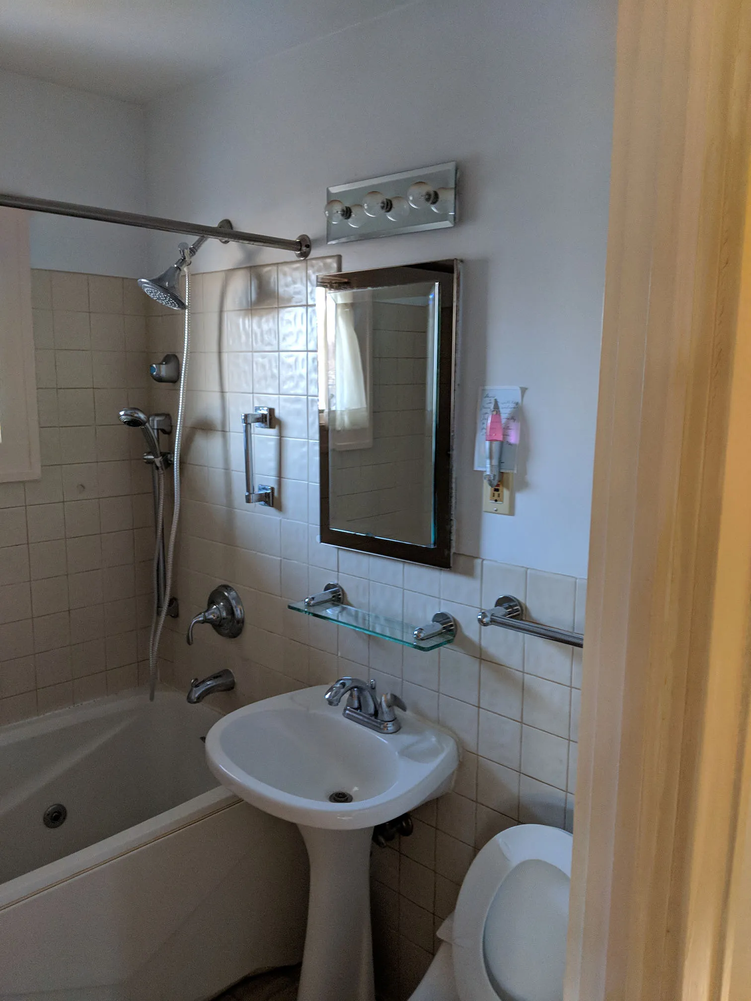 Bathroom, before renovation