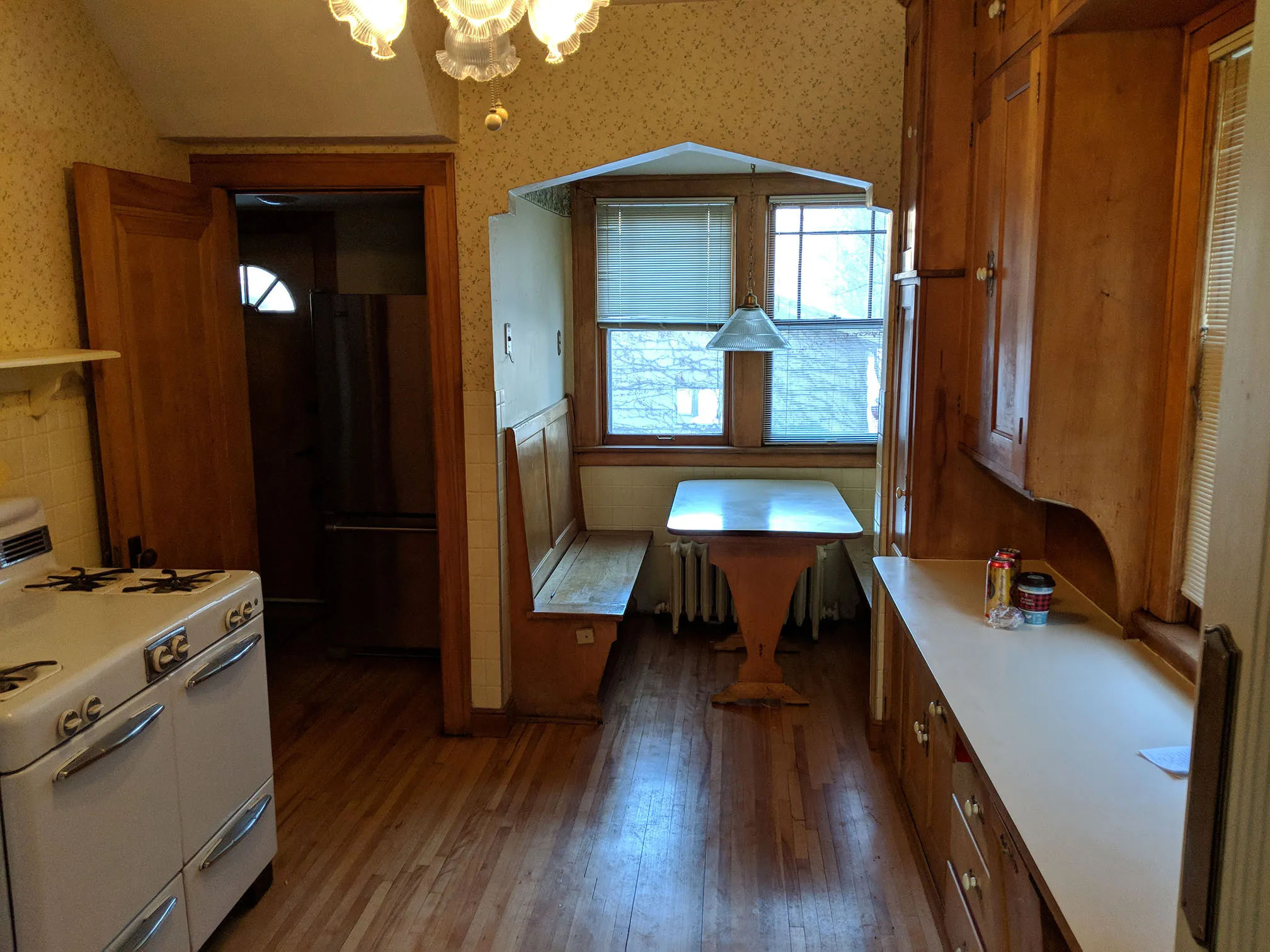 Kitchen, before renovation