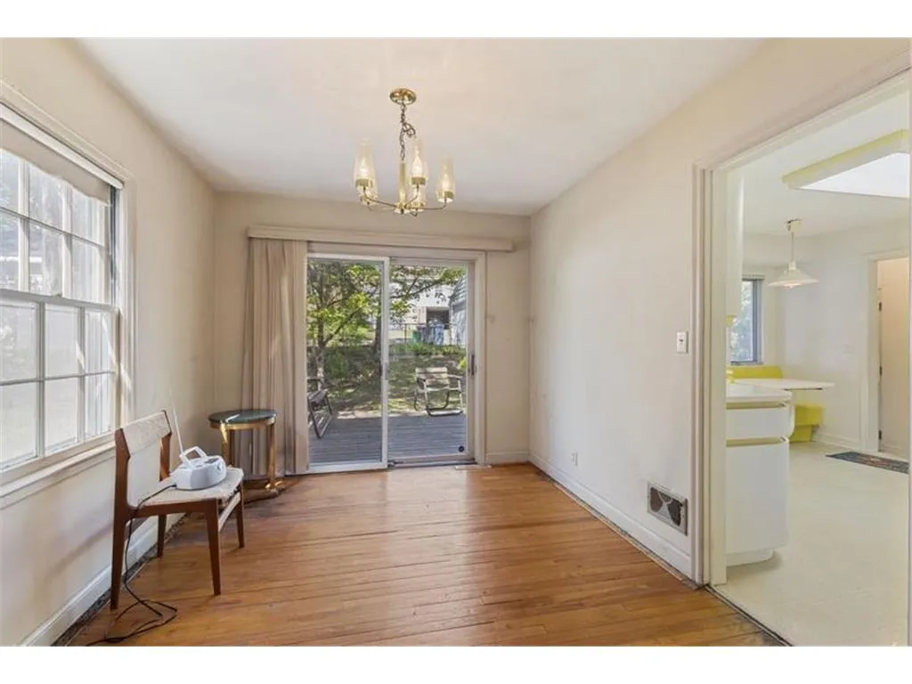 Living Area, before renovation