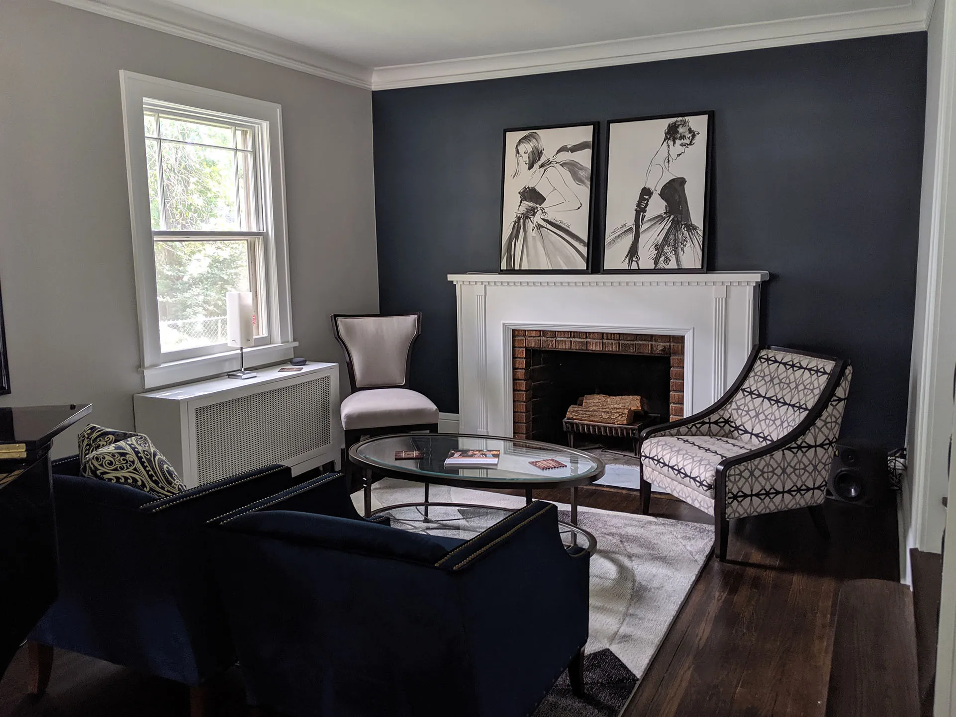 Living Room, after renovation