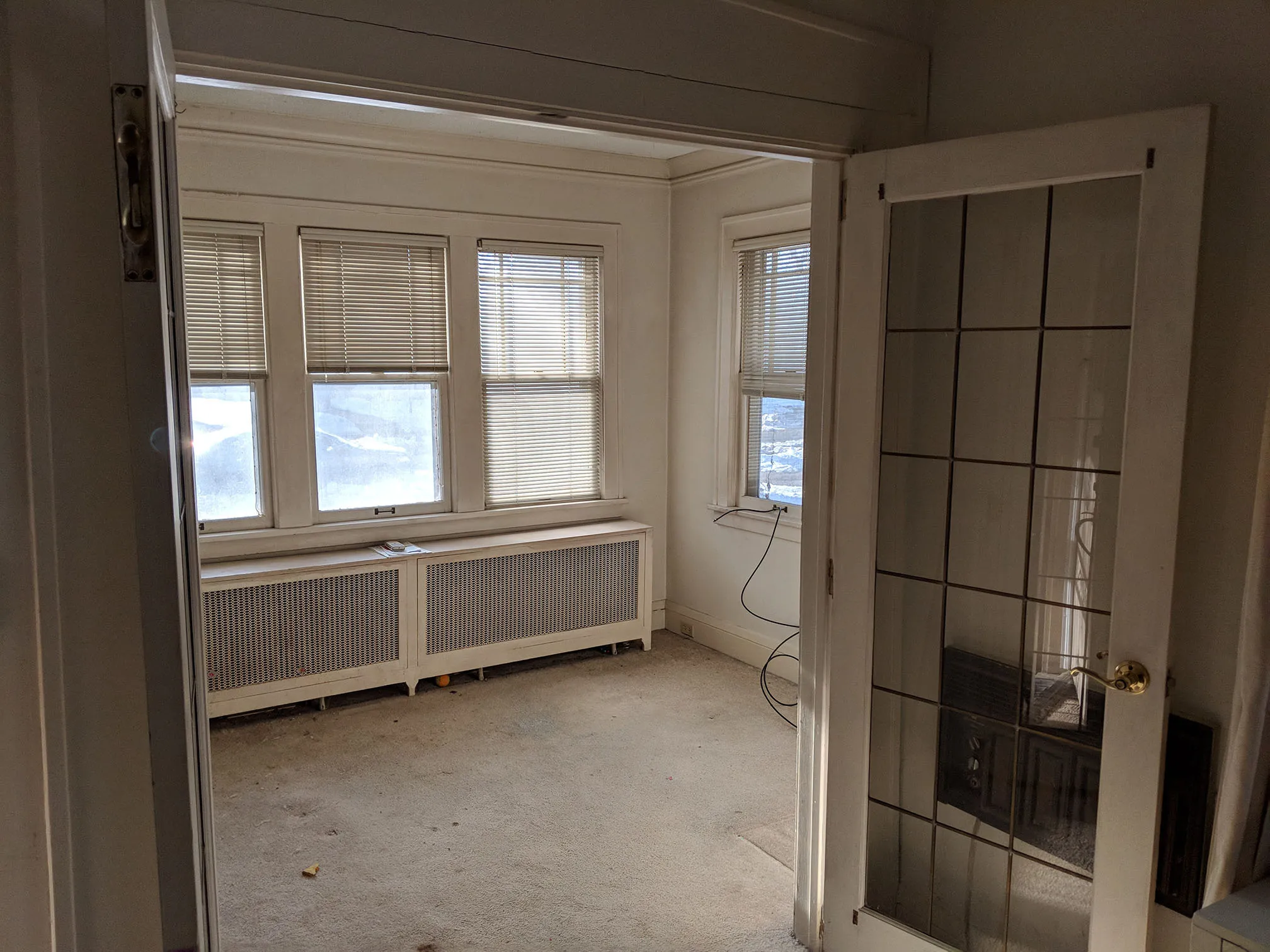 Sunroom, before renovation